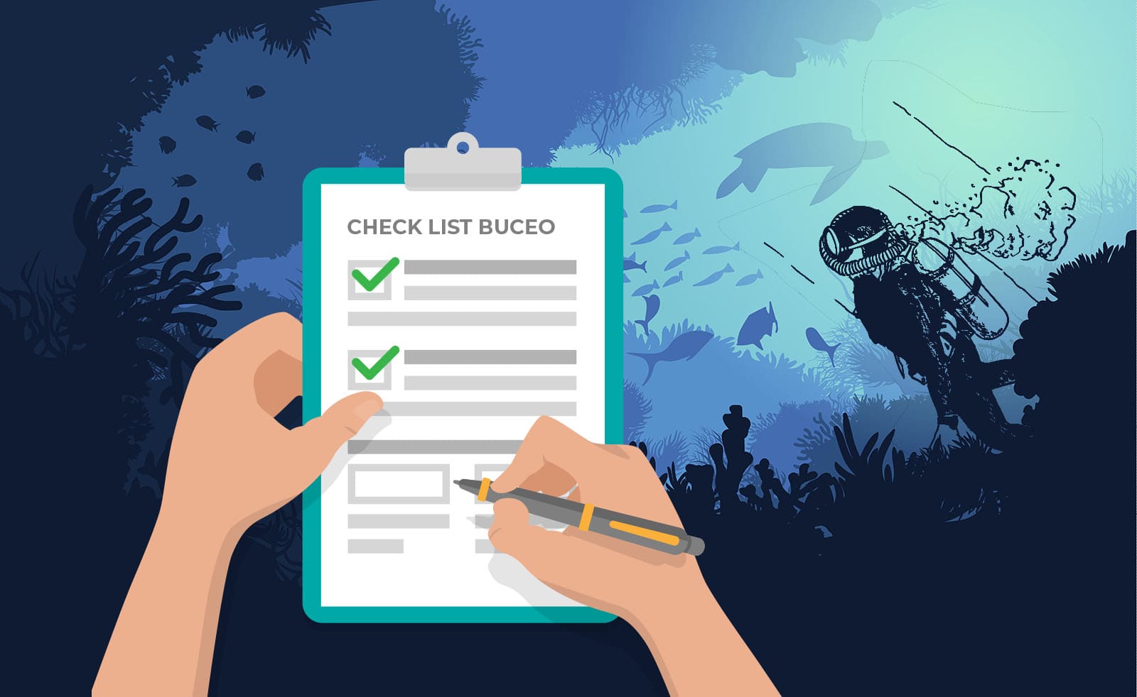 Qué llevar a tu viaje de buceo – Check List!